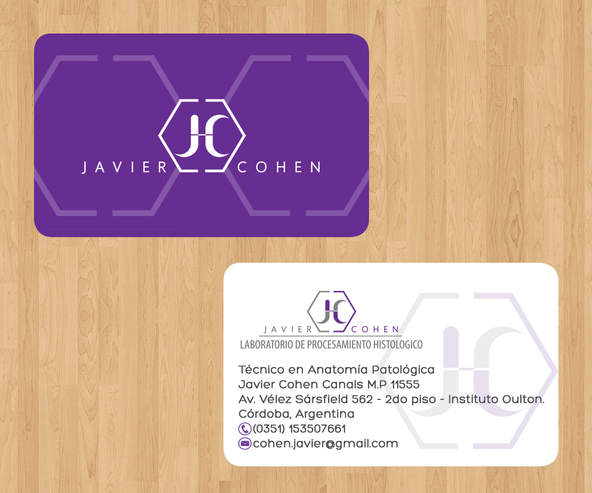 Business Card Design by Shireen Designs for JC | Design #2306588