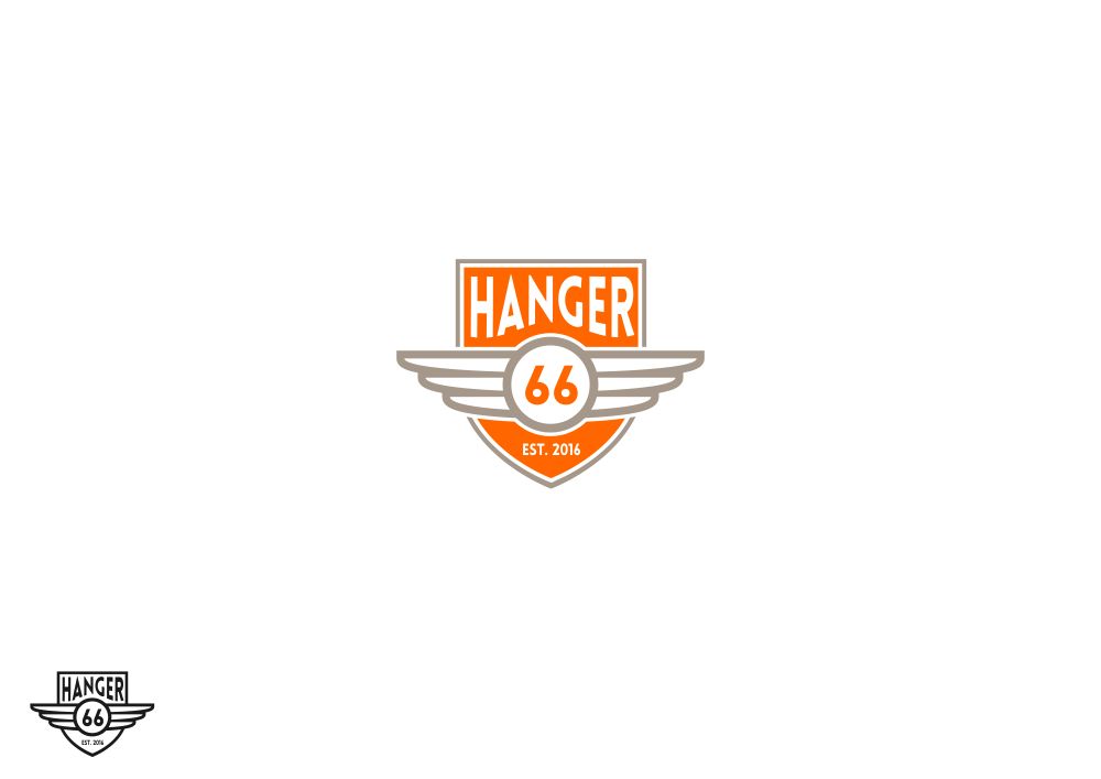 Logo Design by Amduat Design for Hanger 66 | Design #11309500