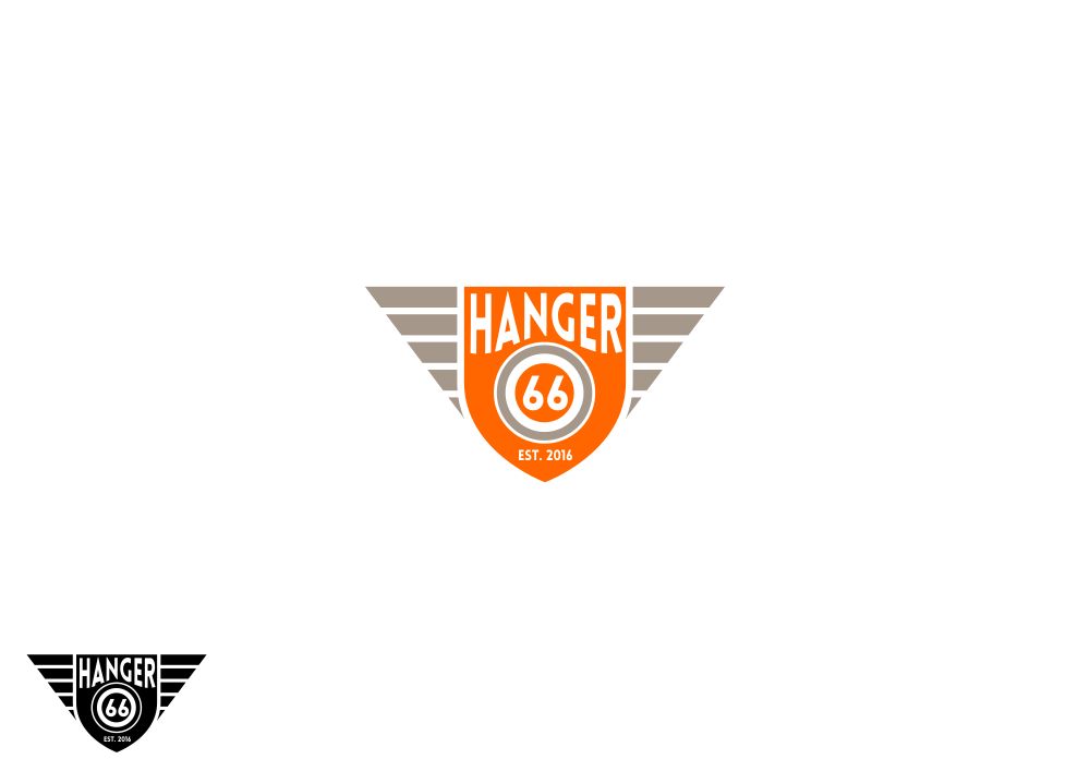 Logo Design by Amduat Design for Hanger 66 | Design #11330152