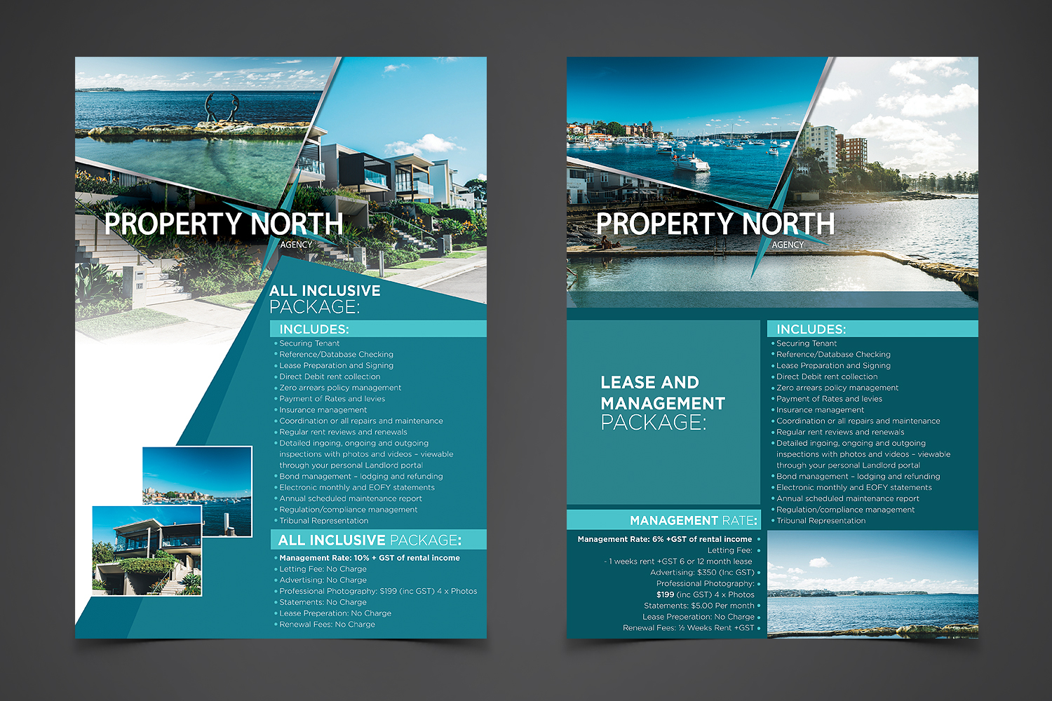 Flyer Design by Kreative Fingers for Property North Agency | Design #11281654