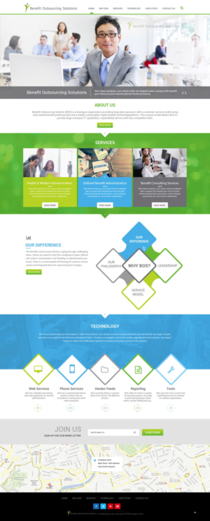 Web Design par pb pour Benefit Outsourcing Solutions Inc | Design : #11291219