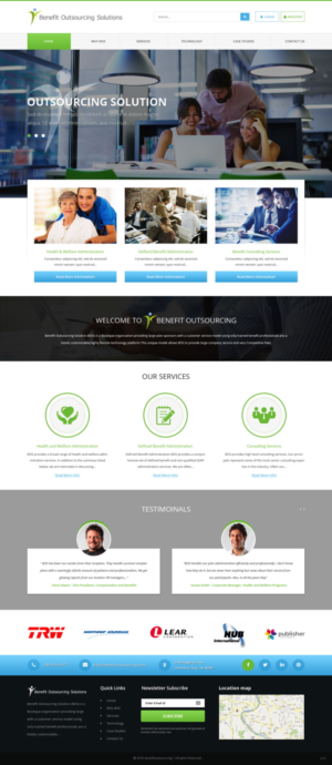 Web-Design von pb für Benefit Outsourcing Solutions Inc | Design: #11291223