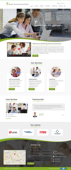 Web-Design von pb für Benefit Outsourcing Solutions Inc | Design: #11291225