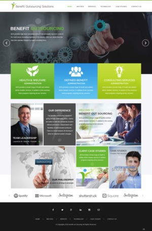 Web-Design von pb für Benefit Outsourcing Solutions Inc | Design: #11291231