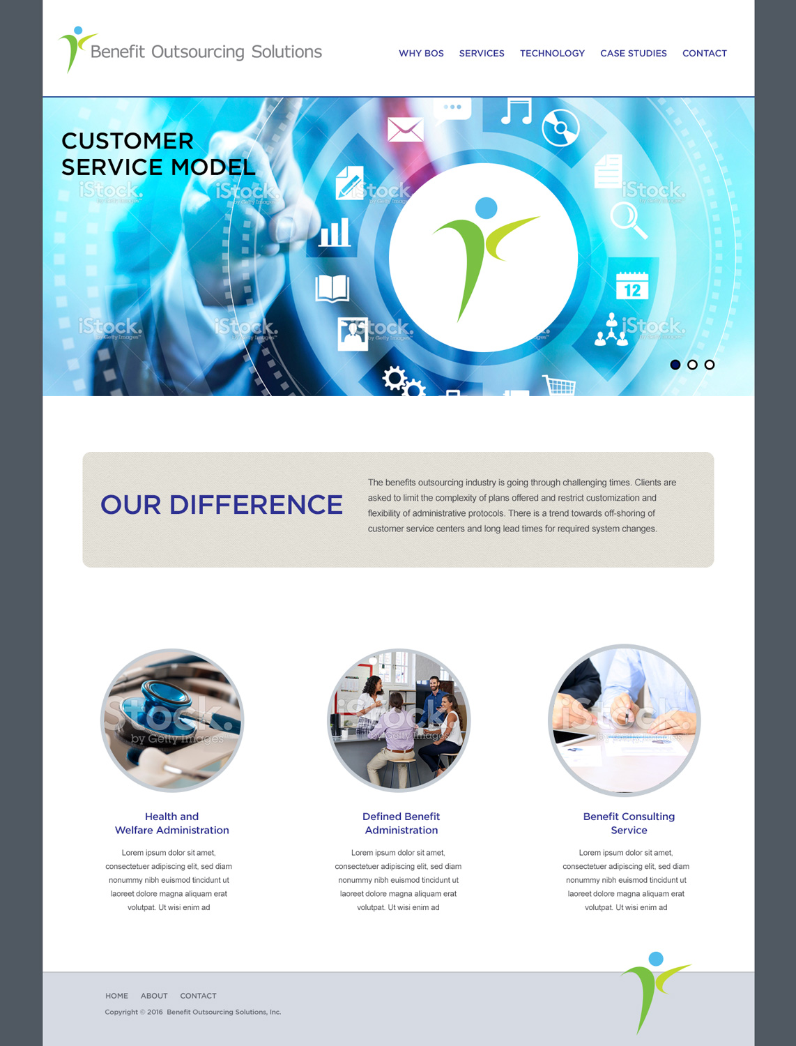 Web Design by yadunath for Benefit Outsourcing Solutions Inc | Design #11478530