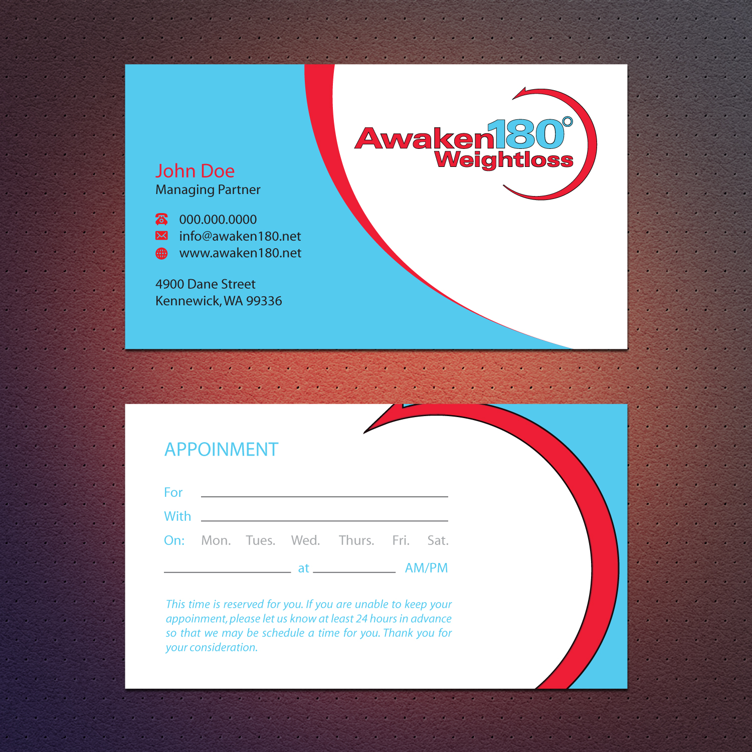 Visitenkarten-Design von Dezero für dieses Projekt | Design #11287449