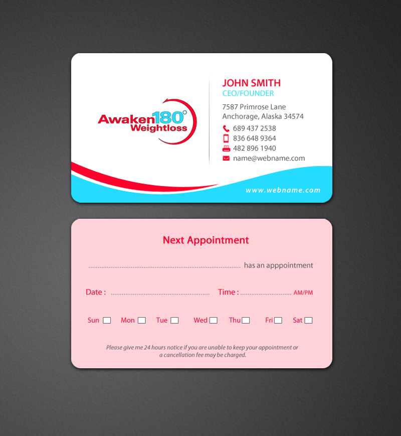 Diseño de Tarjeta de Presentación por chandrayaan.creative para este proyecto | Diseño #11294860