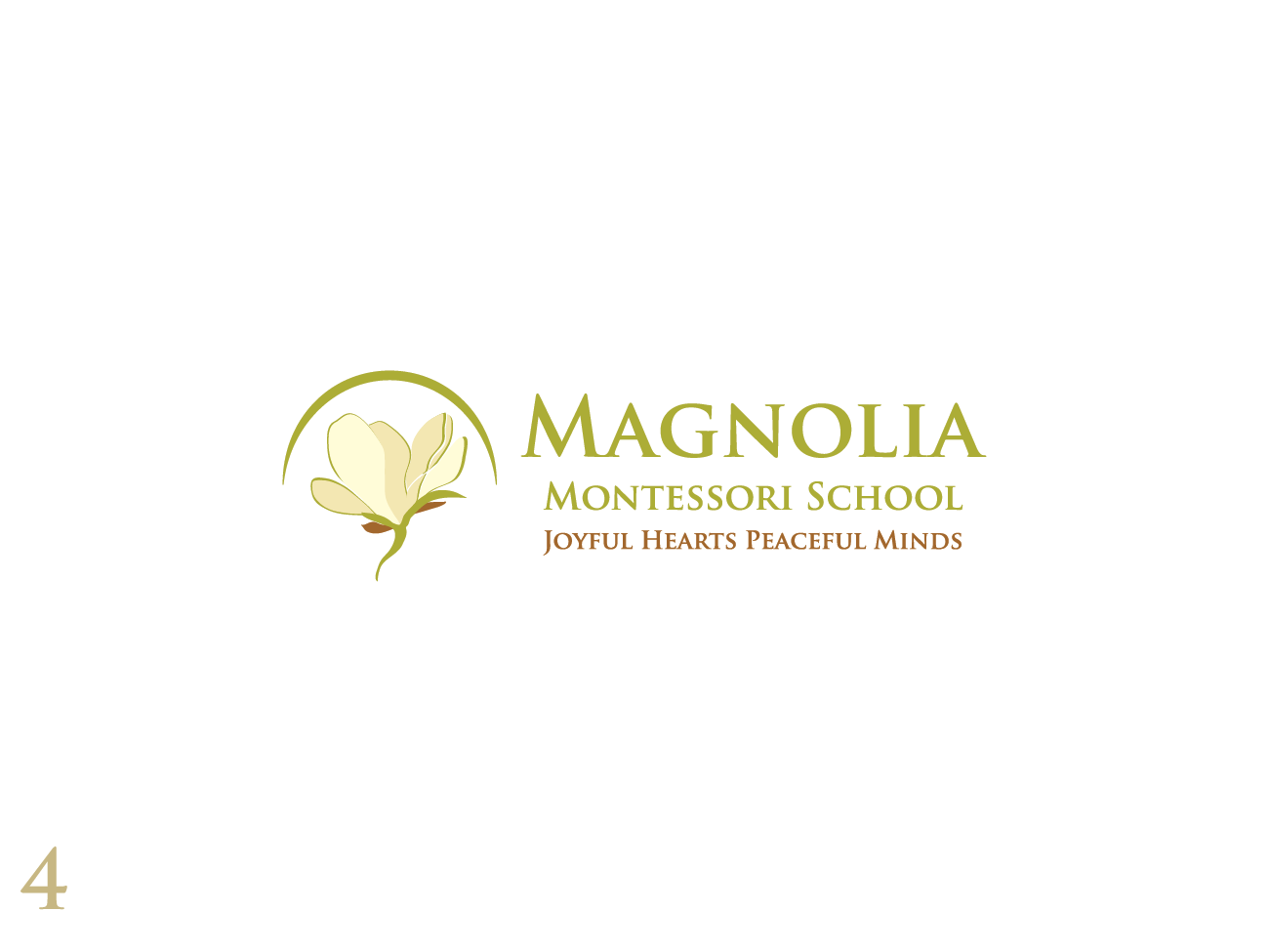 Logo Design by Preethu for Magnolia Montessori School | Design #11385488