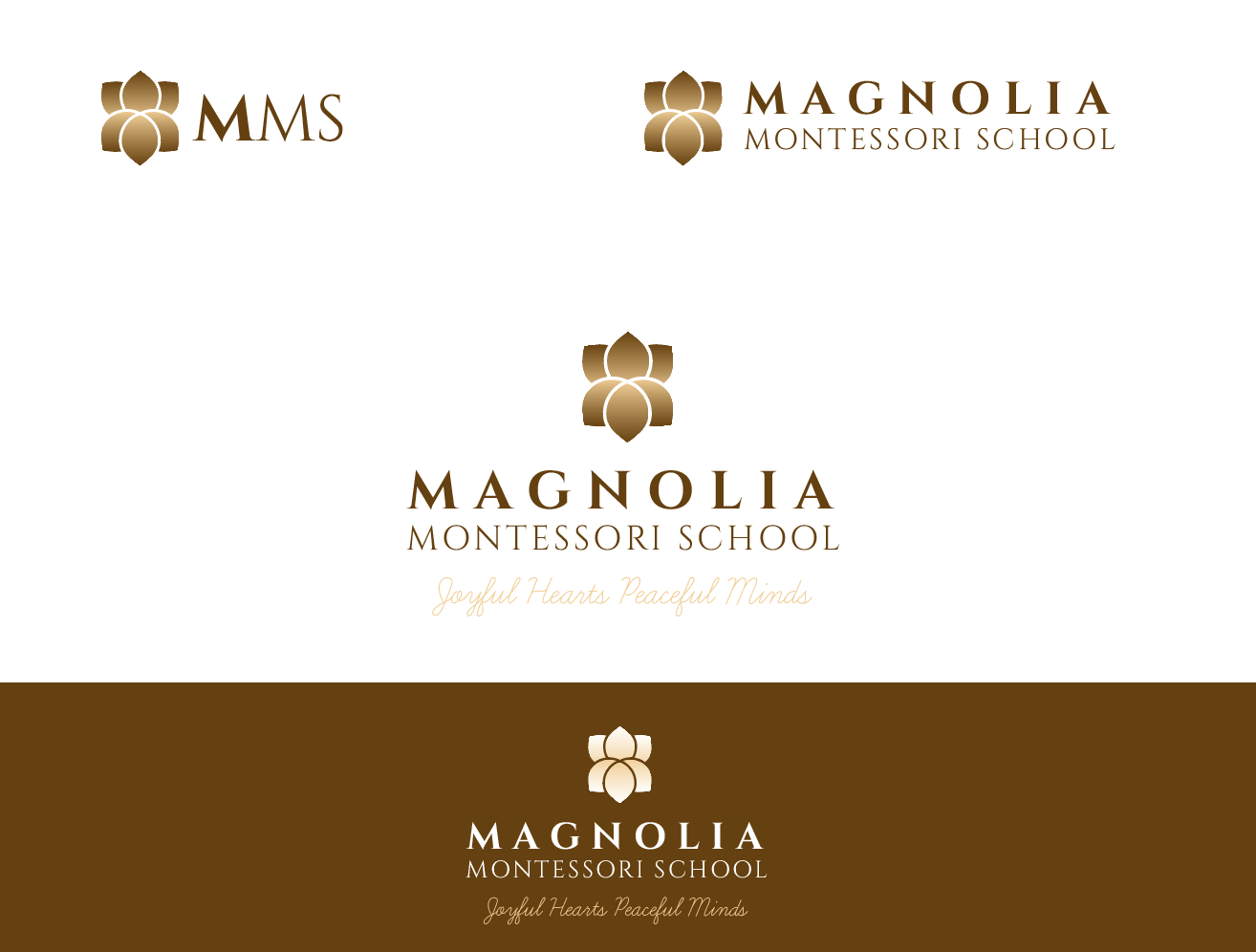 Logo Design by wonderland for Magnolia Montessori School | Design #11308855