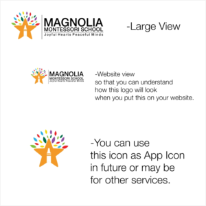 Diseño de Logo por ecorokerz para Magnolia Montessori School | Diseño #11285677