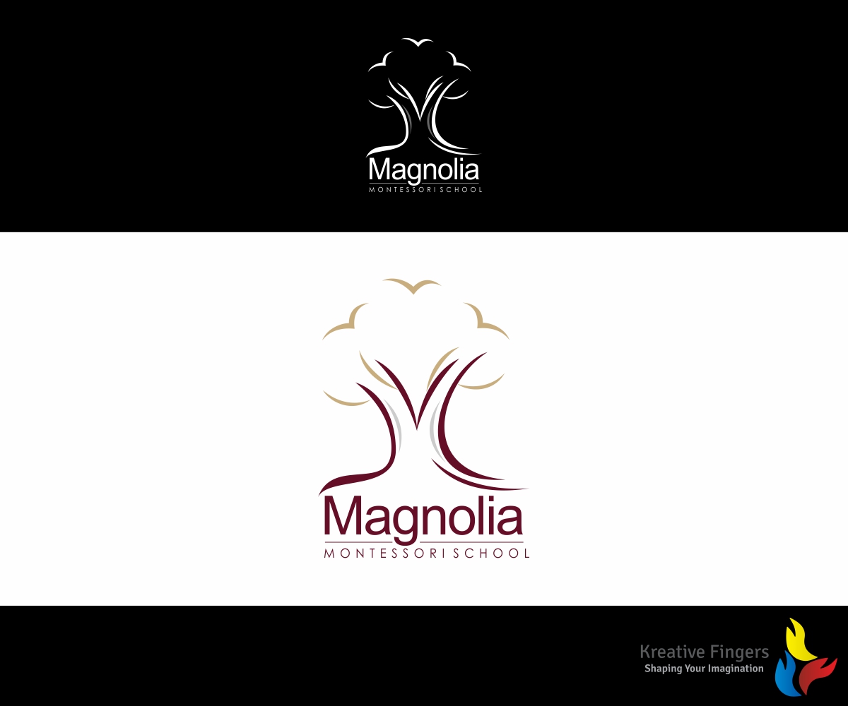 Diseño de Logo por Kreative Fingers para Magnolia Montessori School | Diseño #11290329