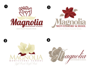 Diseño de Logo por Club Flyer Studios para Magnolia Montessori School | Diseño #11286270