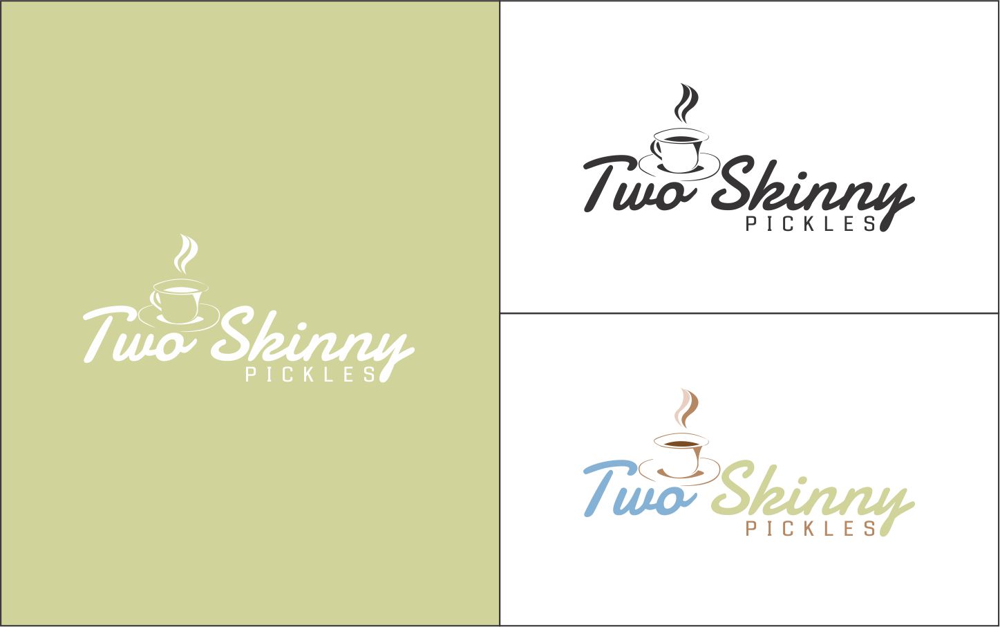 Logo Design by DG for Two Skinny Pickles Pty. Ltd. | Design #11336174
