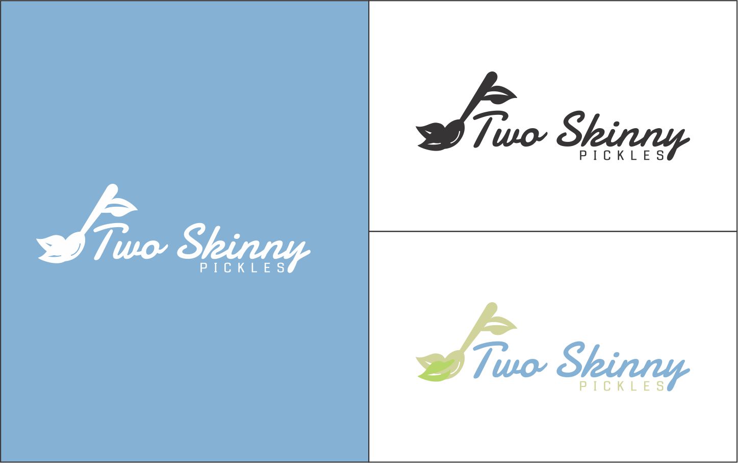 Logo-Design von DG für Two Skinny Pickles Pty. Ltd. | Design #11336175