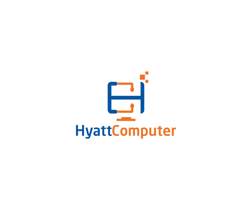 Logo Design by color designer for Hyatt Computer | Design #11327027