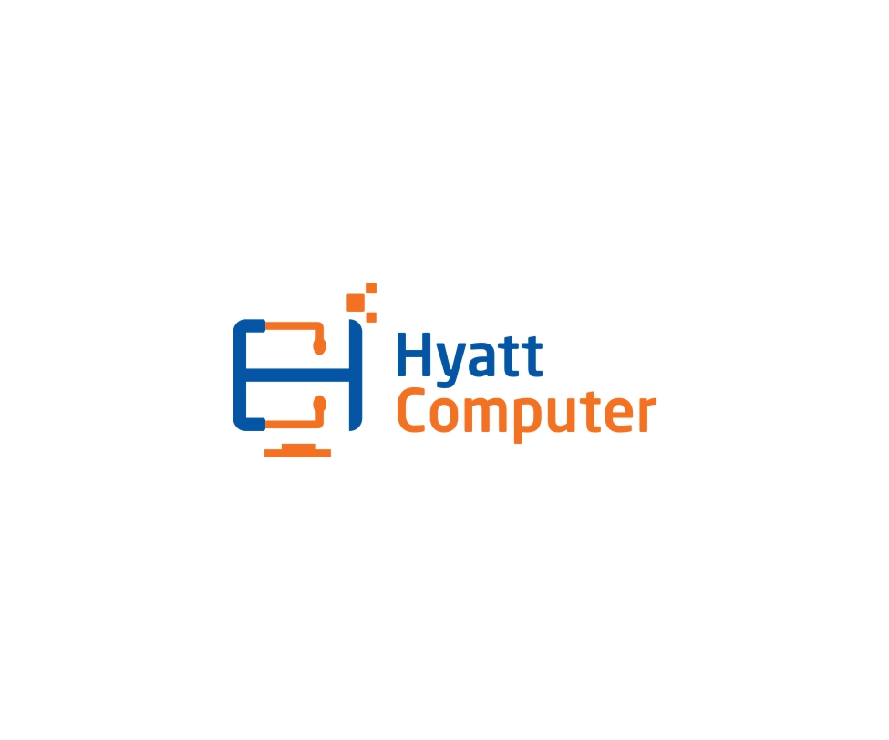 Logo Design by color designer for Hyatt Computer | Design #11327028