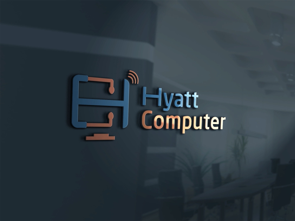Logo Design by color designer for Hyatt Computer | Design #11327180
