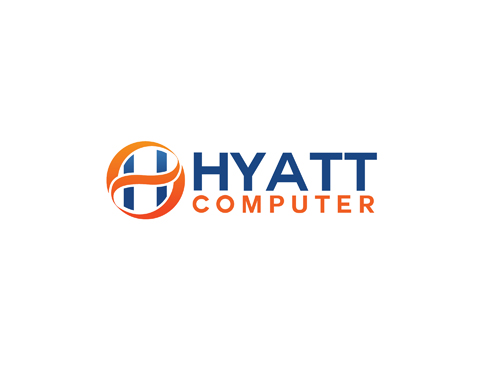 Logo Design by eddy for Hyatt Computer | Design #11305795