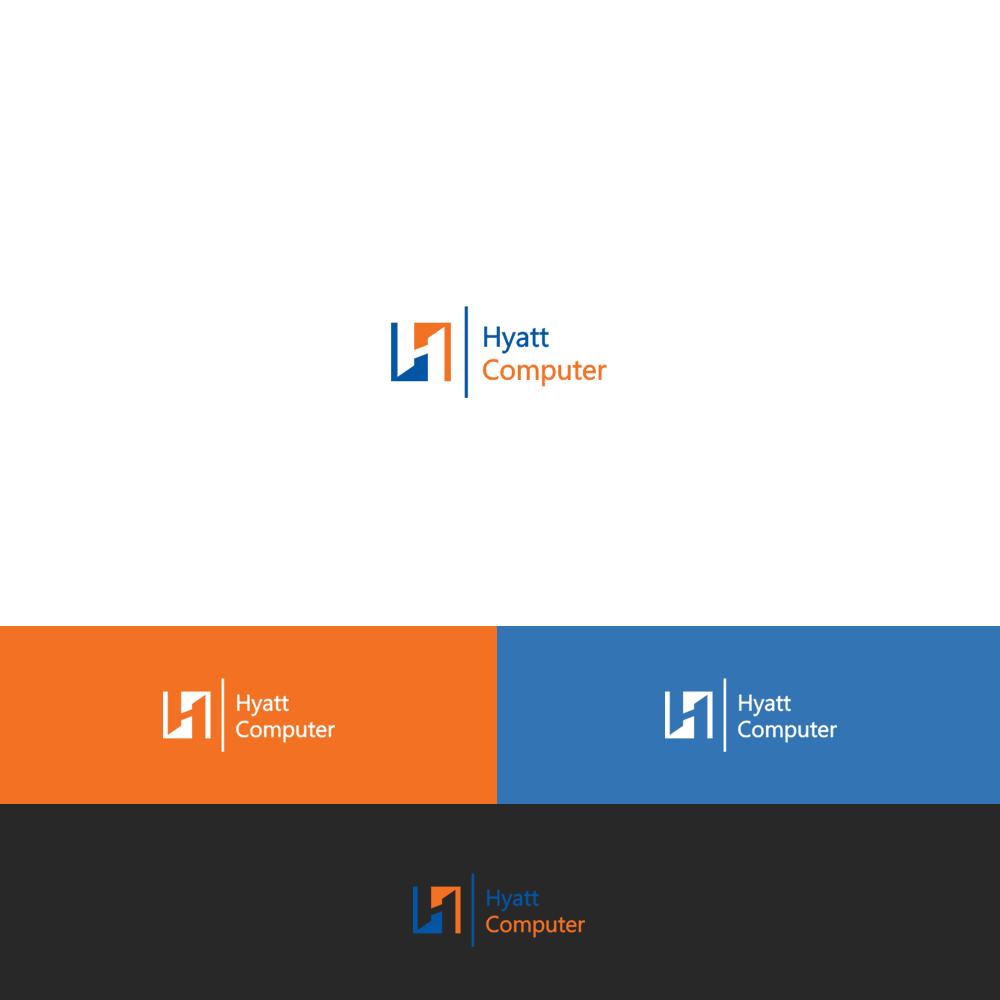 Diseño de Logo por WHATZHITOOYA para Hyatt Computer | Diseño #11385619