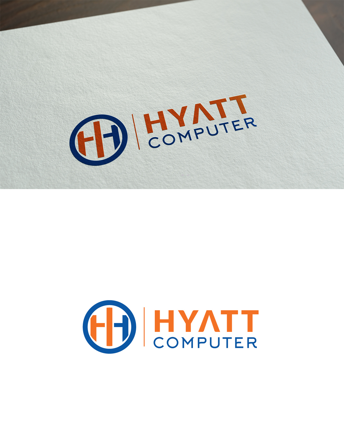 Logo Design by yoossefMaroc for Hyatt Computer | Design #11304516