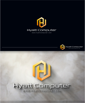 Logo Design by artswolf for Hyatt Computer | Design: #11386161