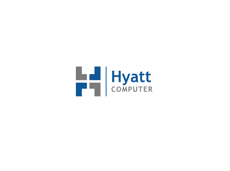 Logo Design by maria.alonso for Hyatt Computer | Design #11384586