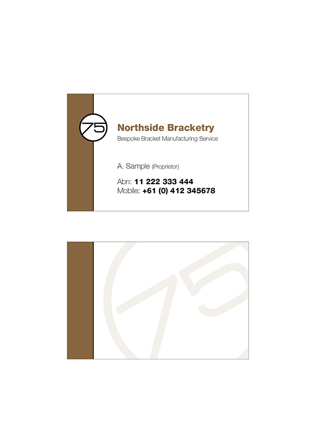 Diseño de Tarjeta de Presentación por David  Davies para este proyecto | Diseño #2361377