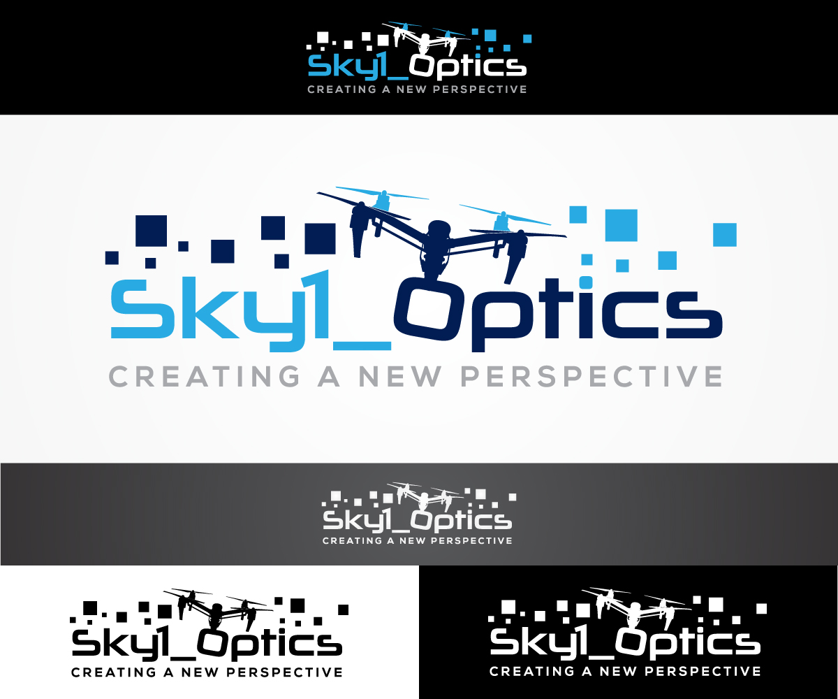 Logo Design by sangeloenriquez for Sky 1_Optics | Design #11292134