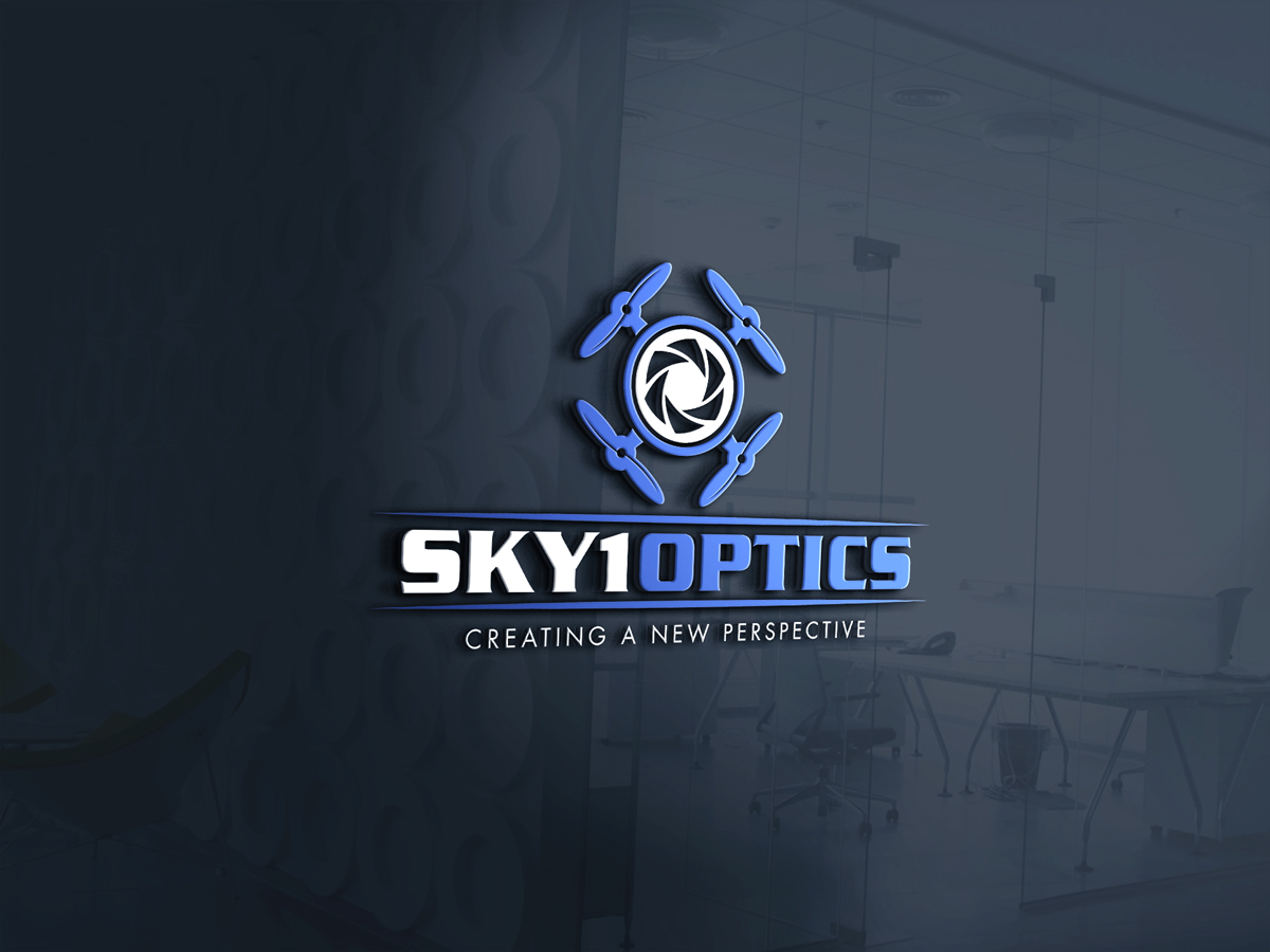 Logo Design by dezignatedezigns2000 for Sky 1_Optics | Design: #11301762