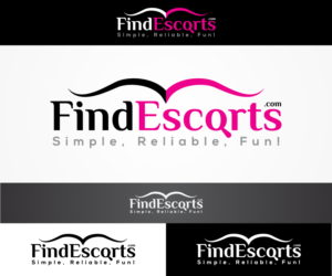 FindEscorts.com - The Leader in Adult Service Providers | Logo Design by sangeloenriquez