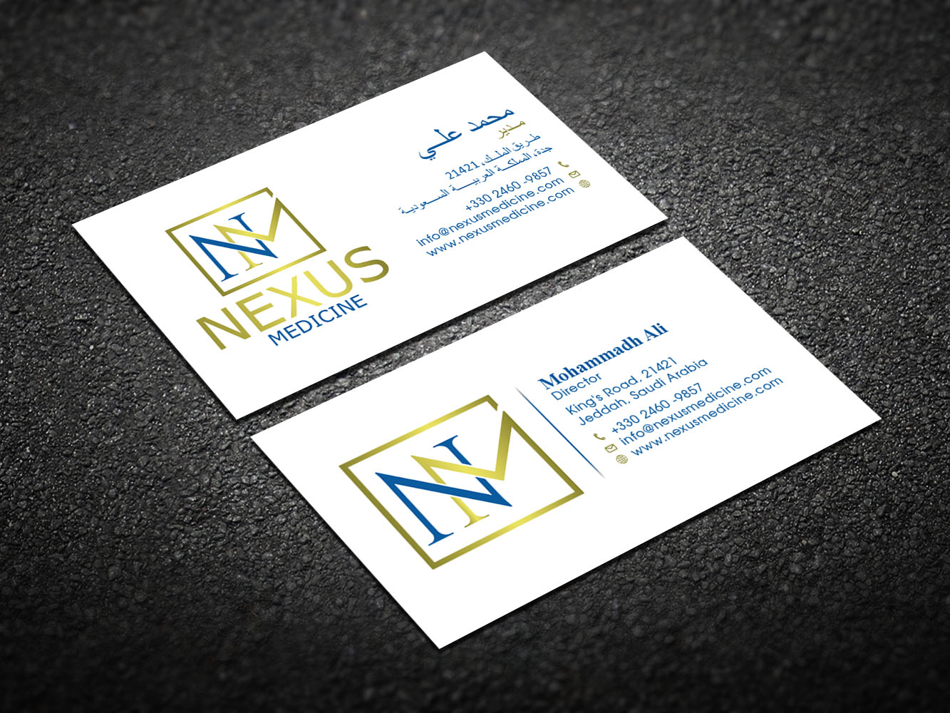 Business Card Design by Verified artistry for Nexus Medicine | Design #11289307
