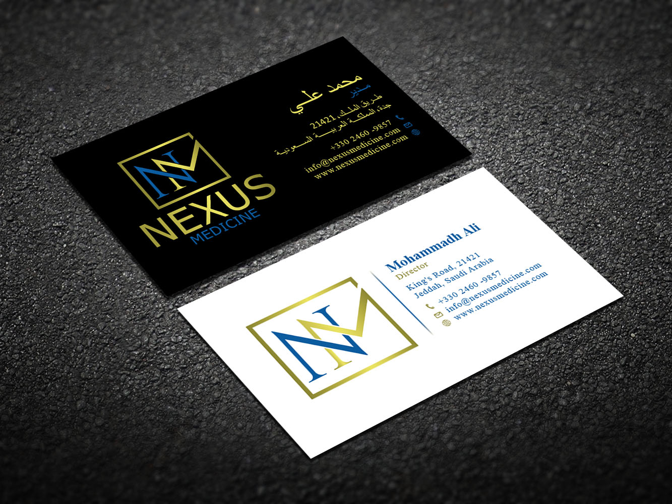 Business Card Design by Verified artistry for Nexus Medicine | Design #11289310