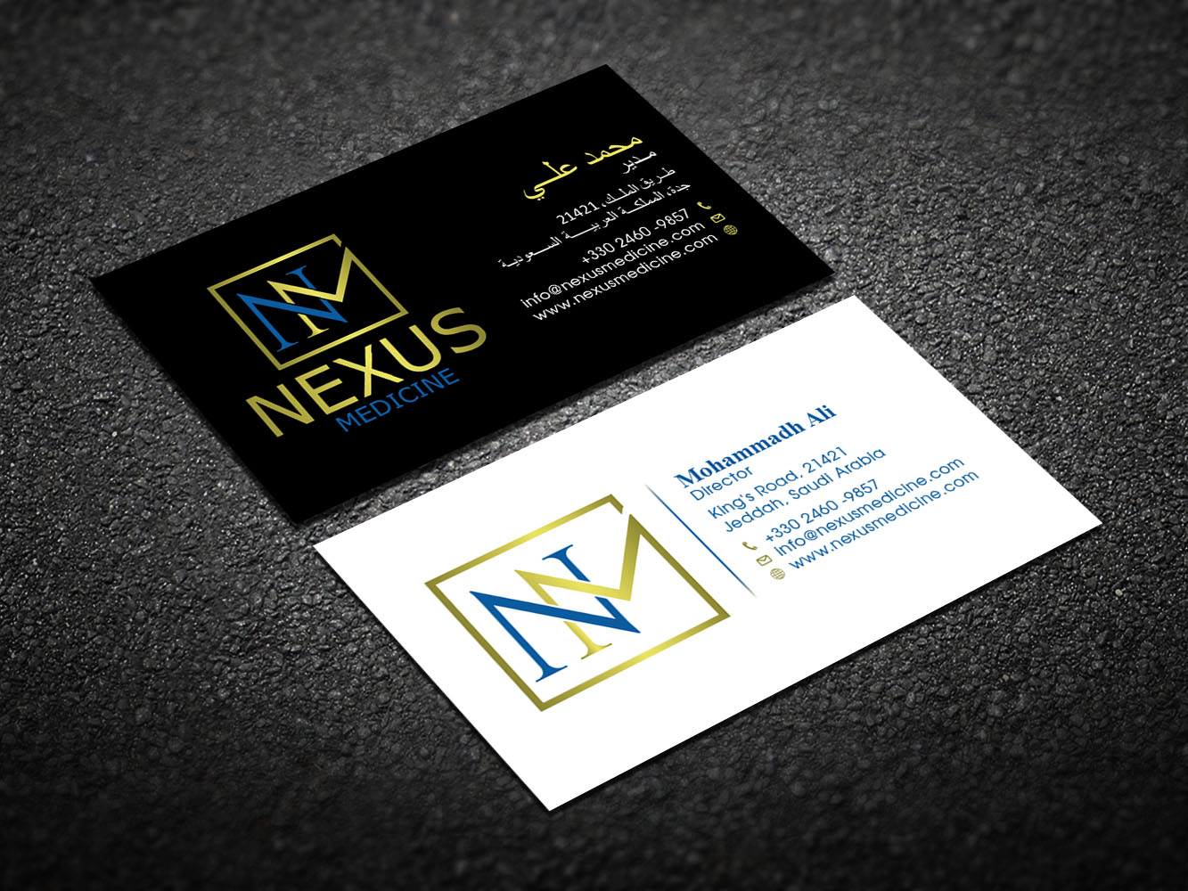 Business Card Design by Verified artistry for Nexus Medicine | Design #11289311