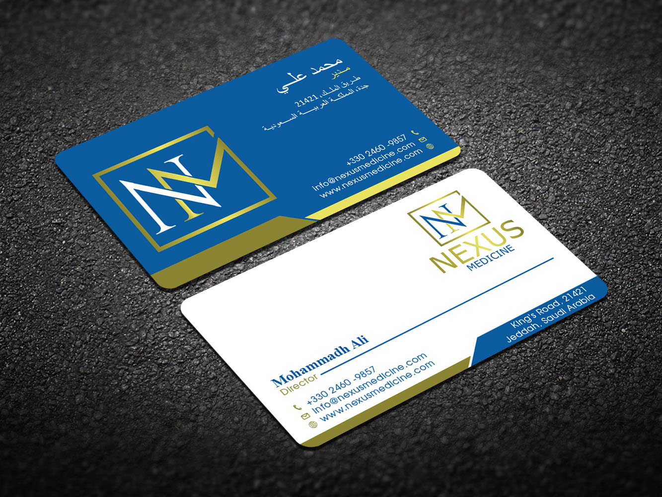 Diseño de Tarjeta de Presentación por Verified artistry para Nexus Medicine | Diseño #11289313