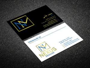 Business Card Design by Verified artistry for Nexus Medicine | Design: #11289334