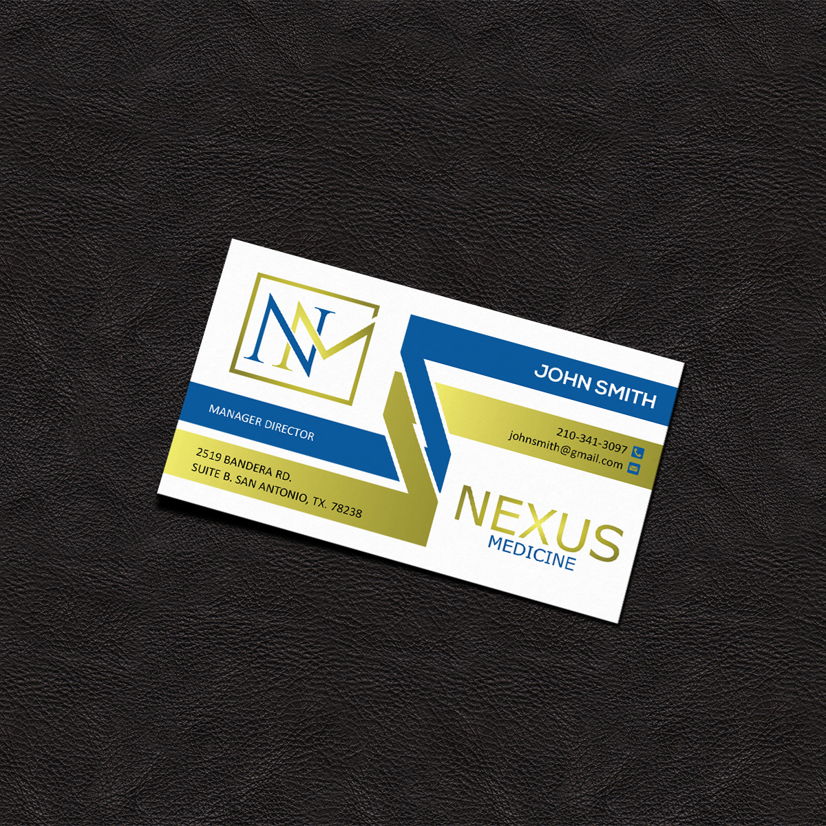Business Card Design by Grafactory for Nexus Medicine | Design #11295108