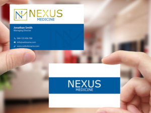 Business Card Design by Creations Box 2015 for Nexus Medicine | Design: #11292657