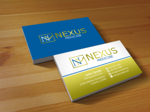 Business Card Design by Creations Box 2015 for Nexus Medicine | Design: #11292682