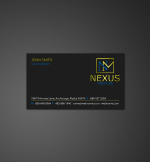 Business Card Design by chandrayaan.creative for Nexus Medicine | Design: #11288804