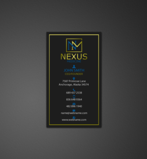 Business Card Design by chandrayaan.creative for Nexus Medicine | Design: #11294883