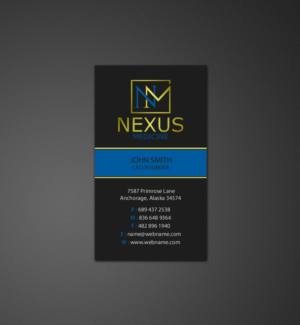 Business Card Design by chandrayaan.creative for Nexus Medicine | Design: #11294887