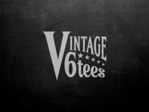 Logo Design by FRESTI for Vintage 6'Tees | Design #11313483