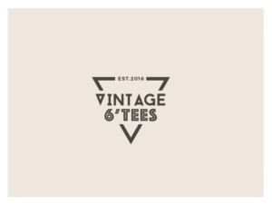 Diseño de Logo por wonderland para Vintage 6'Tees | Diseño: #11317909