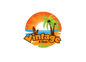 Logo Design by creative.bugs for Vintage 6'Tees | Design #11315081