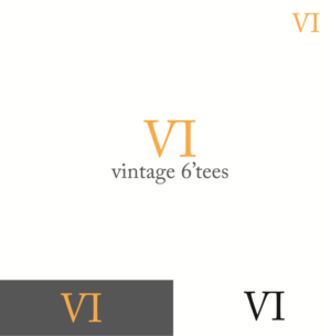 Diseño de Logo por abc. para Vintage 6'Tees | Diseño: #11357167