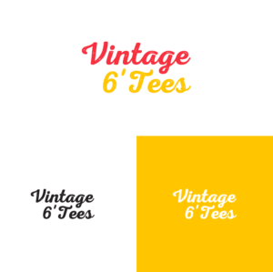 Diseño de Logo por manuel_design para Vintage 6'Tees | Diseño: #11392520