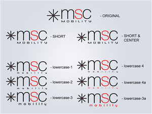 Logo Design by Zetchs Tizen for MSC Mobility | Design #2451073
