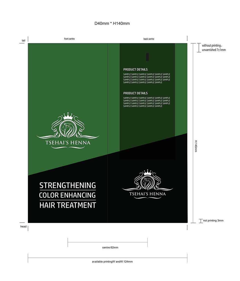 Verpackungs-Design von Ushan sampath für Habiba's Henna Ltd. | Design #11297200