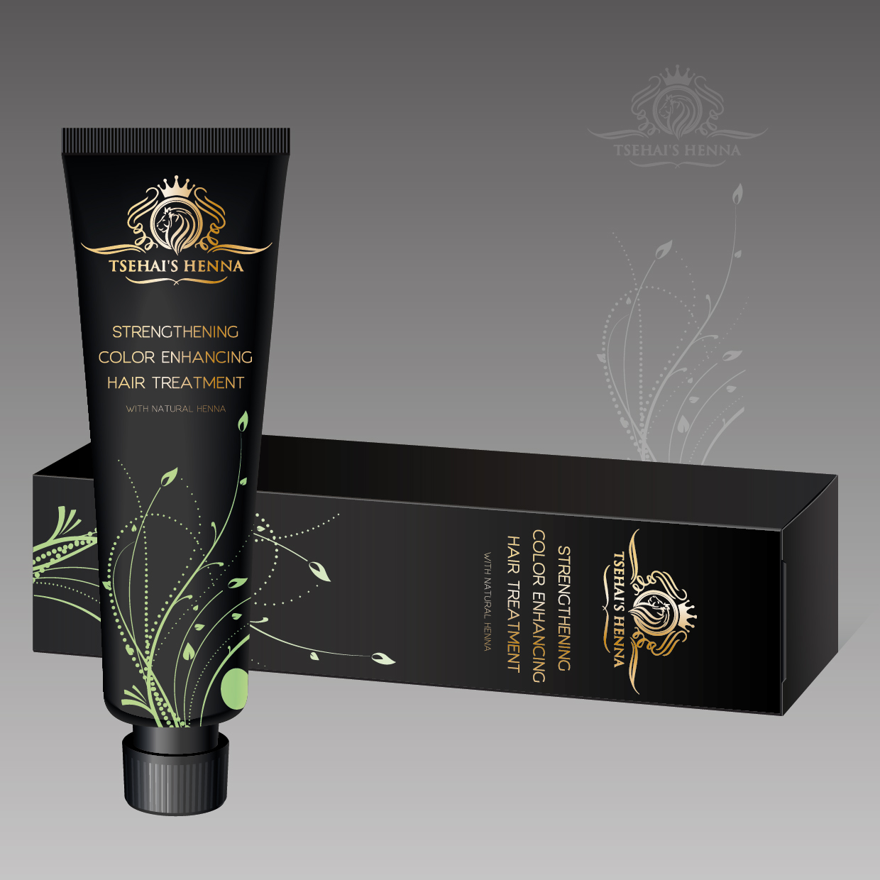 Packaging Design by Garth Jones for Habiba's Henna Ltd. | Design #11308111