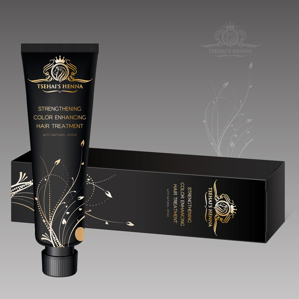 Packaging Design by Garth Jones for Habiba's Henna Ltd. | Design #11308113